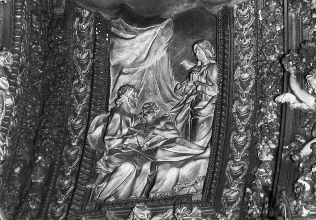 Storie di San Giuseppe (rilievo) - ambito romano (sec. XVII)